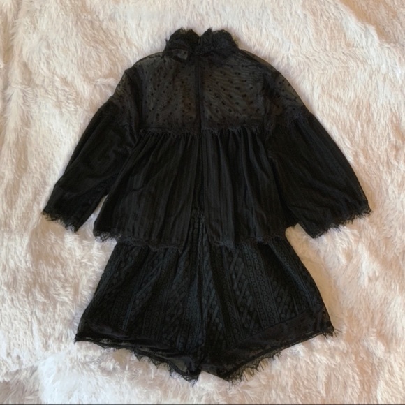 MINKPINK Mesh Fringe Romper - Picture 10 of 11